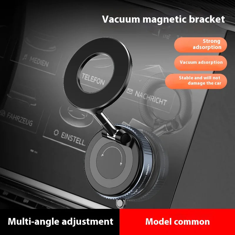 Vacuum Magnetic Car Phone Holder