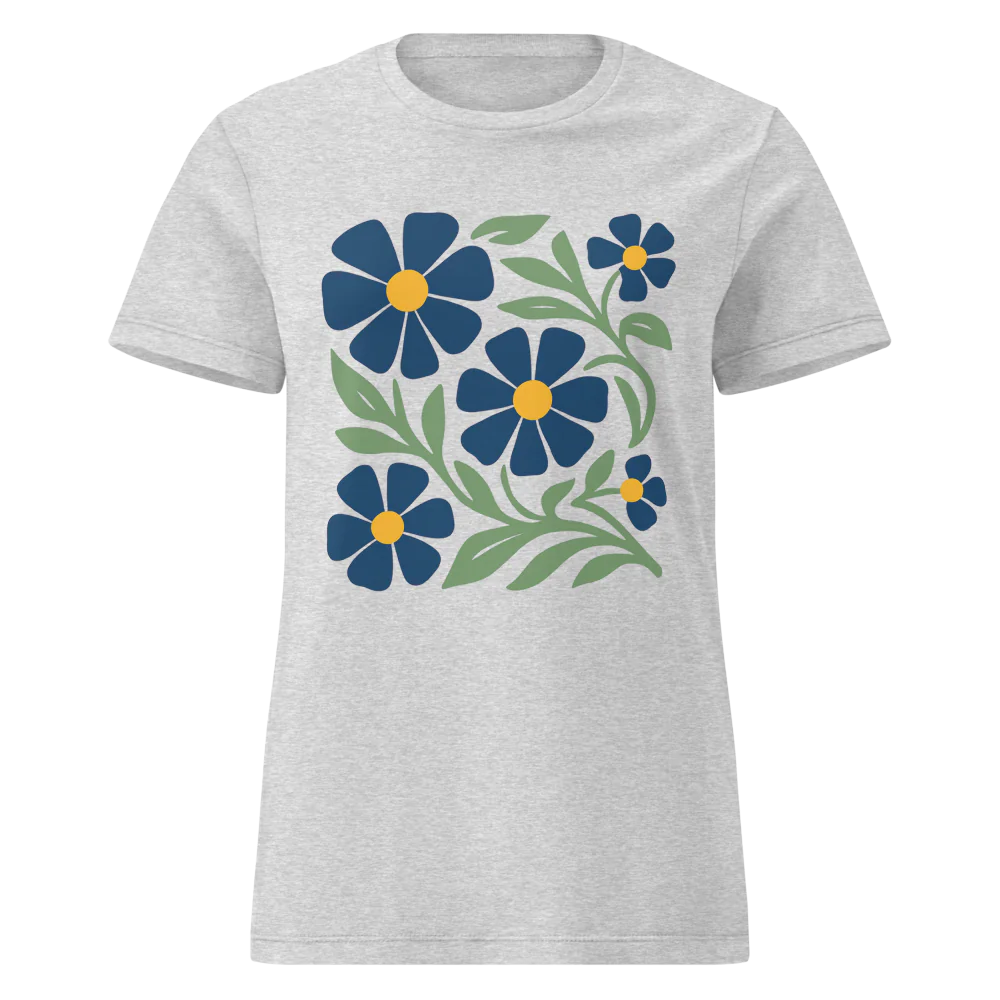 Model wearing white Softstyle women’s crewneck tee, front view"
"Color swatch palette of Softstyle tee showing 20+ available shades